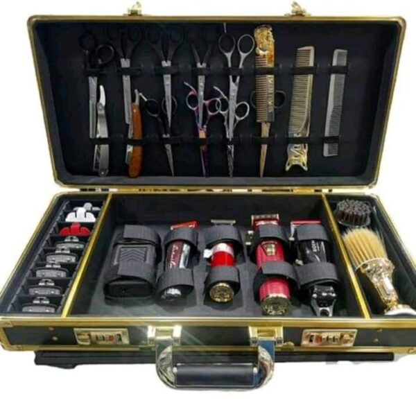VALISE BARBER SHOP TONDEUSE NOIR ET DORRIE – Image 2