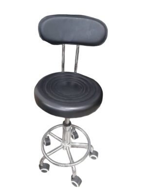 CHAISE  SUR ROULETTE NOIR