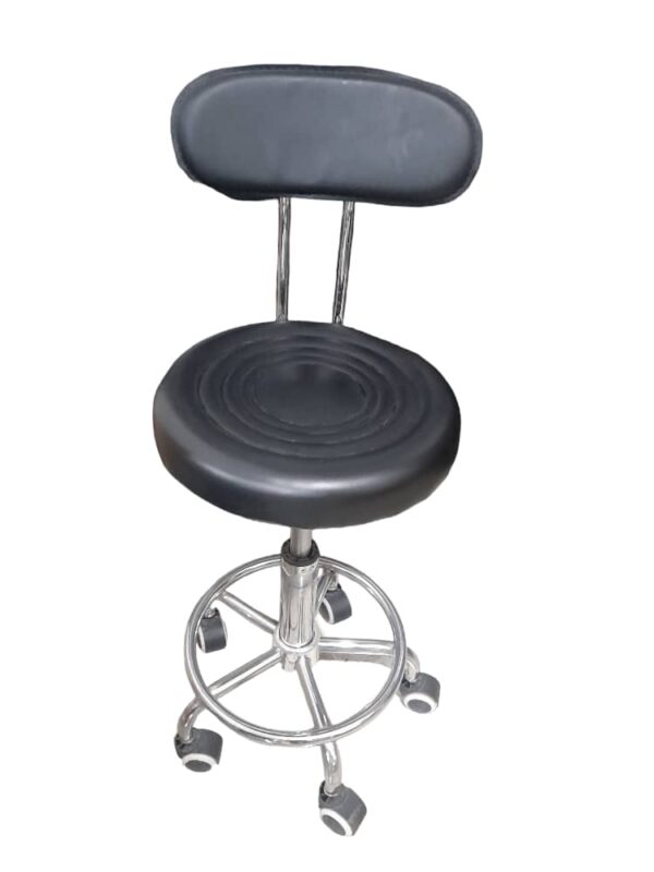 CHAISE  SUR ROULETTE NOIR